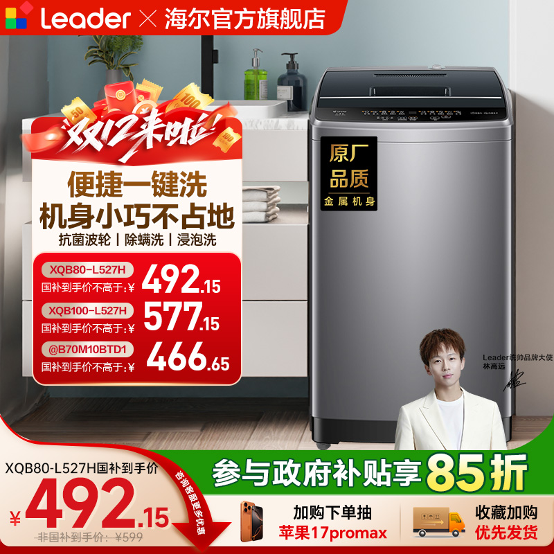 统帅新品8kg抗菌波轮波轮洗衣机