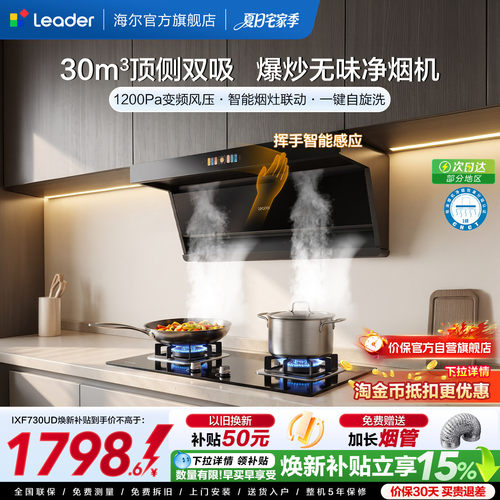 统帅抽油烟机燃气灶一套净烟机