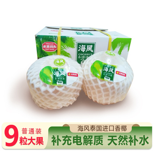 海风椰青新鲜椰子水孕妇泰国进口香水椰青900g大果水果奶椰香椰