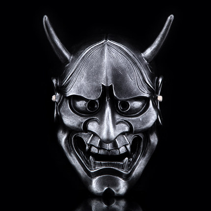 包邮千奇坊万圣节珍藏版cosplay白鬼院凛凛蝶鬼头 新款般若面具