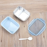 Пластиковый квадратный детский ланч-бокс из нержавеющей стали для школьников