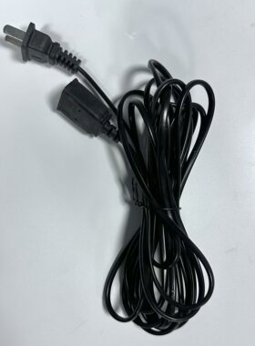 小功率220V监控电源延长线200W摄像网络头音响挂钟4米延长线排插