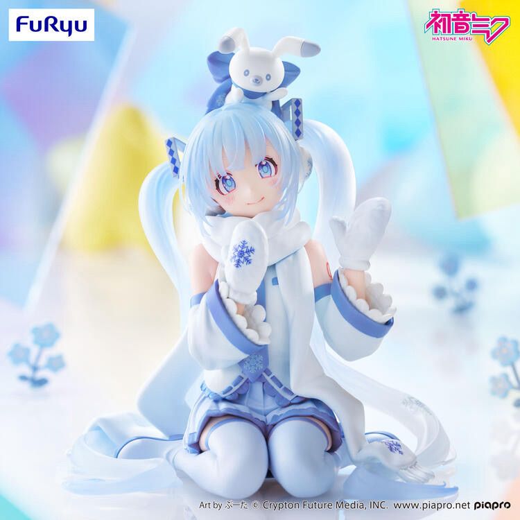 带特典正版Furyu 初音未来 V家 雪未来 10th 礼物 景品手办