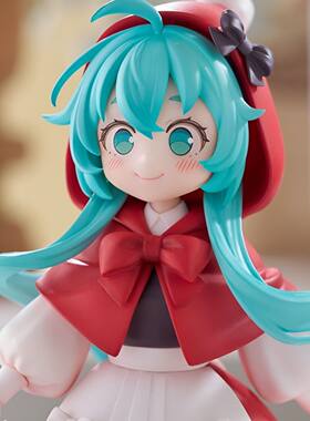 带特典正版现货Furyu VOCALOID 初音未来 小红帽 by上仓 景品手办