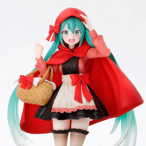 包邮正版现货TAITO组立MIKU初音未来童话仙境小红帽景品手办