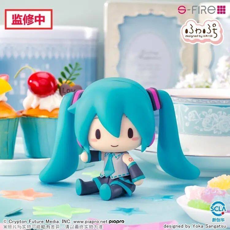 【全新正版】S-FIRE fuwa petit 初音未来换脸可动Q版手办