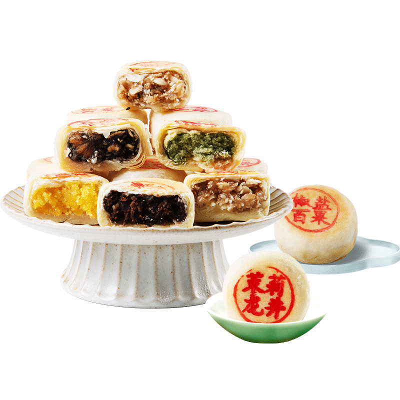 沈大成无糖苏式月饼上海特产中秋