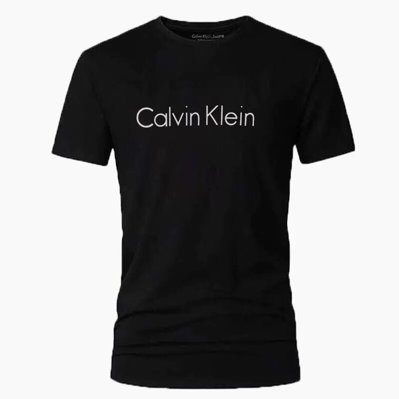 夏季ck短袖t恤男士修身半袖纯棉