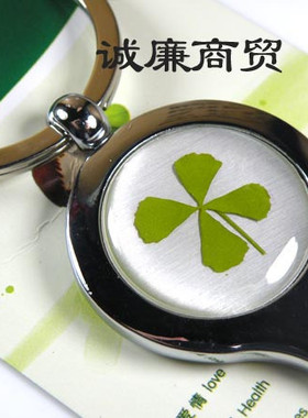 欧罗芭 幸运草系列 9 金属钥匙扣 OKH06316