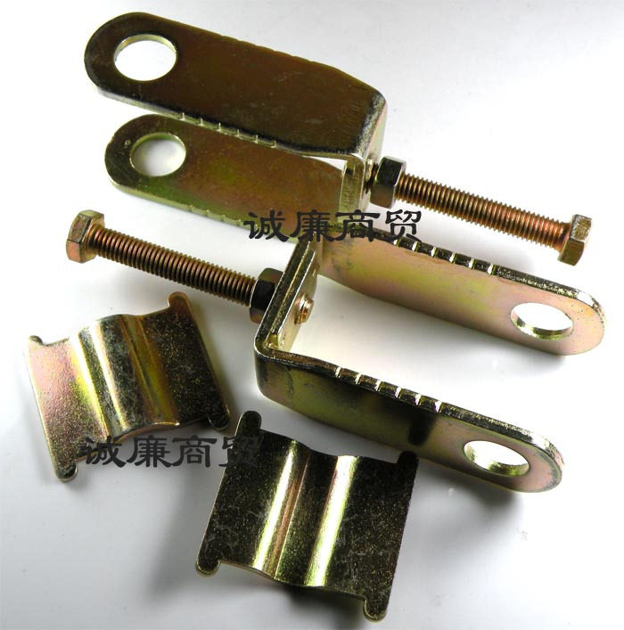 摩托车 五羊 彩锌链条千斤/链条调节器