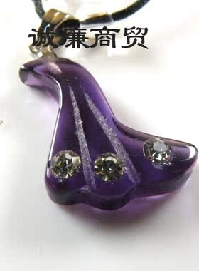 和美 水晶项链 紫色 jyg93430042