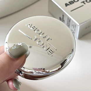 tone银盒 国BBIA定妆粉饼about 持久控油干粉马卡龙 韩 现货银色款