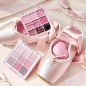 代曦可九色眼影盘芭蕾韩妆新款 芭蕾风 dasique 眼影腮红彩妆