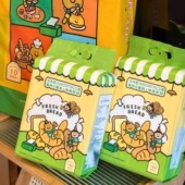 洗脸巾抽取壁挂式 尔木萄XTUNEE GOODS小面包联名款 不掉絮加大加厚