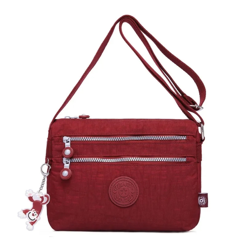 Elegant Nylon Crossbody Bag Lightweight Single Shoulder Bag
