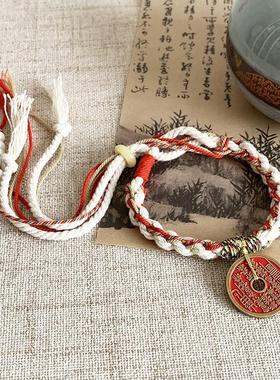 龙虎山闲风居山鬼花钱国风手链