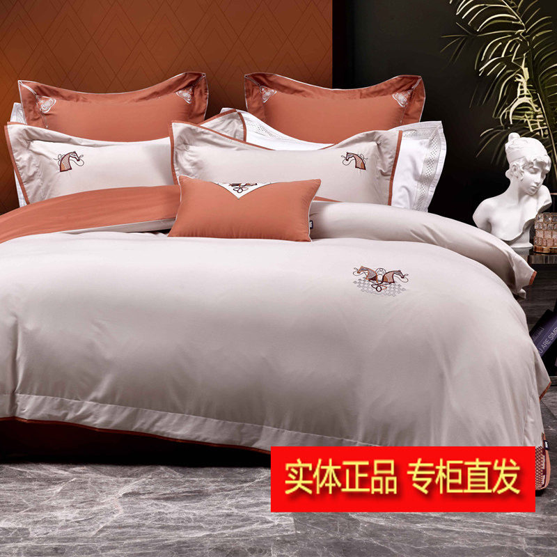 多喜爱25新品高端1.8m床生态磨绒纯棉磨毛四件套床上用品线下同款