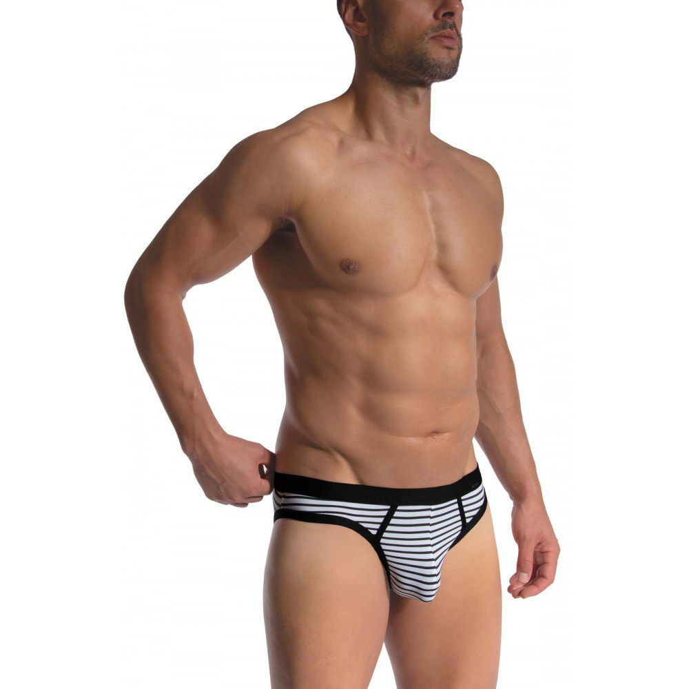 条纹内裤光滑轻盈舒适丁字裤