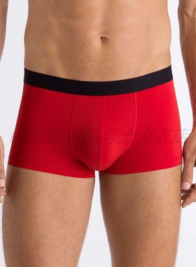 瑞士品牌HANRO男士底裤 简约内裤 舒适平角裤 短裤 四角裤 裤衩男