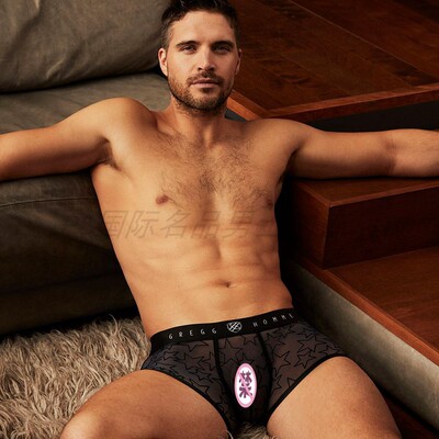 GREGGHOMME网纱星星款透明内裤