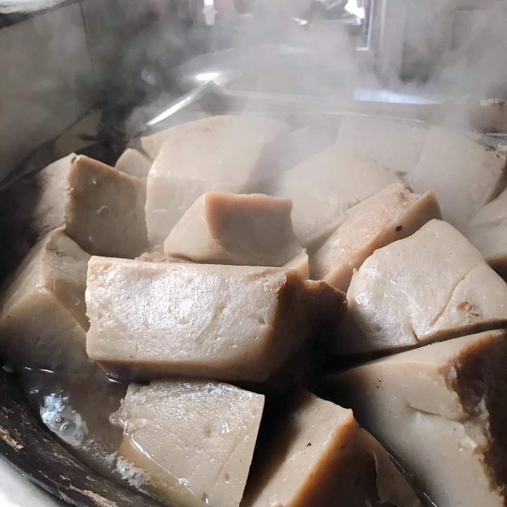 湖南特色小吃代餐手工新鲜魔芋豆腐非魔芋粉 每天早上做当天发。