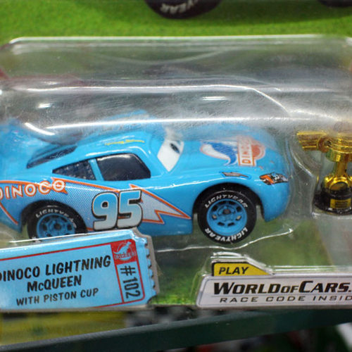 外贸正版卡通赛车总动员玩具车 终极冠军奖杯版 合金 收藏摆件