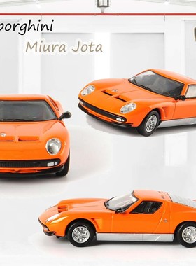 外贸1/64合金车兰B博基尼Miura Jota跑车模型玩具精品摆件