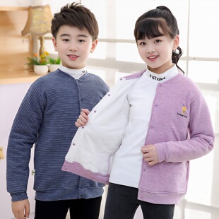 儿童保暖内衣校服内胆益友小蚂蚁加厚男女中大童中老年小棉袄上衣