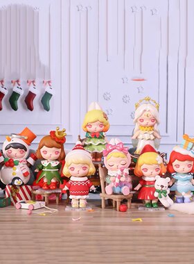 POPMART泡泡玛特Bunny圣诞系列手办盲盒潮玩玩具桌面摆件圣诞礼物