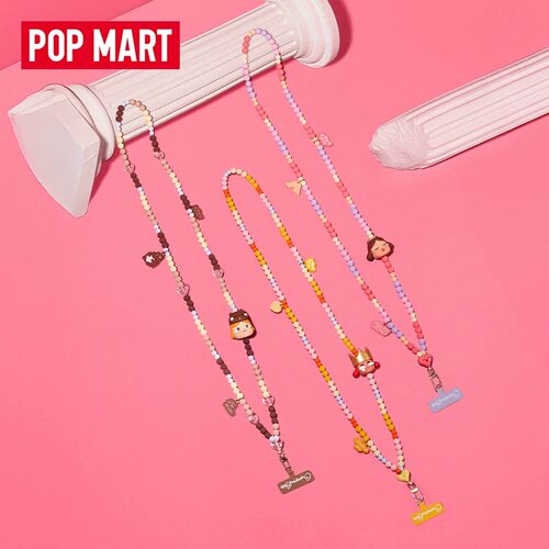 POPMART泡泡玛特CRYBABY爱神的眼泪手机长链长款挂绳哭娃正品礼物