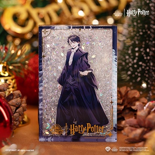 泡泡玛特哈利波特舞会系列流沙亚克力盲盒流麻立牌魔法世界摆件正