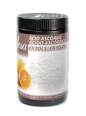 【欧厨】SOSA 西班牙ASCORBIC ACID 索萨抗坏血酸粉vc分子料理1KG