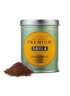 【欧厨】㊣saula 欧盟有机认证100％阿拉比卡研磨咖啡粉250G 3罐