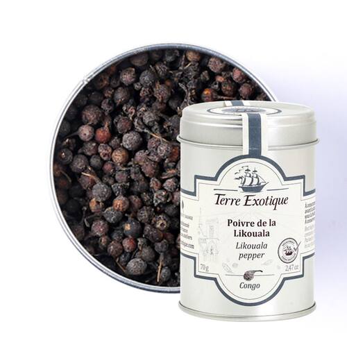 【欧厨】terre exotique poivre de la likouala利库阿拉胡椒70g