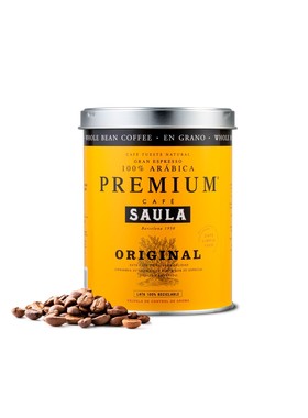 【欧厨】㊣saula西班牙100％阿拉比卡咖啡豆250g/500g