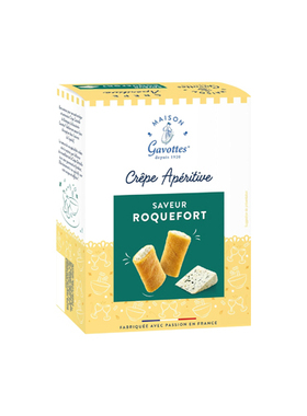 【欧厨】gavottes petites roquefort crepes罗克福奶酪蓝纹110g