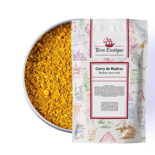 【欧厨】terre exotique curry de madras玛莎拉咖喱混合调料500g