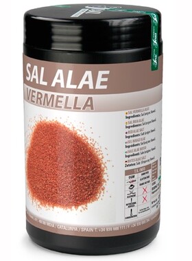 【欧厨】SOSA西班牙进口红色夏威夷海盐氧化铁火山盐西餐900g