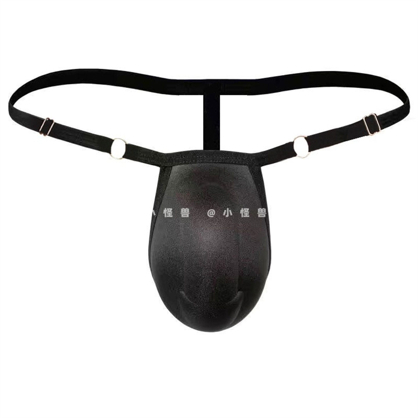 小怪兽：【GAY男士雄风】3D立体U凸逼真海绵罩杯性感丁字内裤塑形