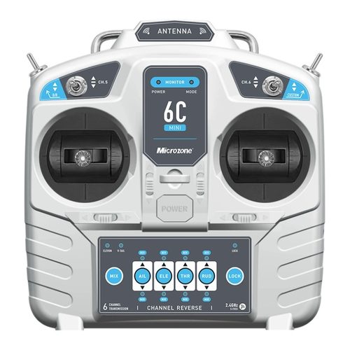 MC6Cmini遥控器航模车船多功能6通道遥控器
