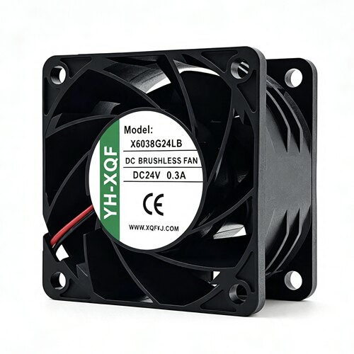 全新YH-XQF X6038G24LB DC24V 0.3A 6038 6CM 变频器暴力散热风扇