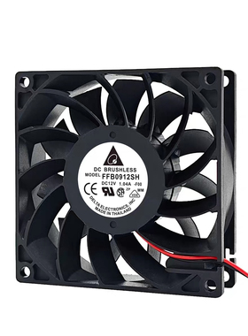 全新 FFB0912SH 12V 1.04A 9025 9CM 暴力服务器机箱散热风扇9225
