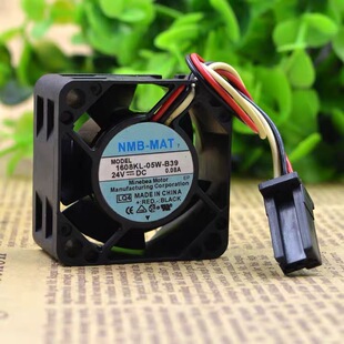 1608KL-05W-B39 24V 0.07A/0.08A NMB原装4CM 4020发那科系统风扇