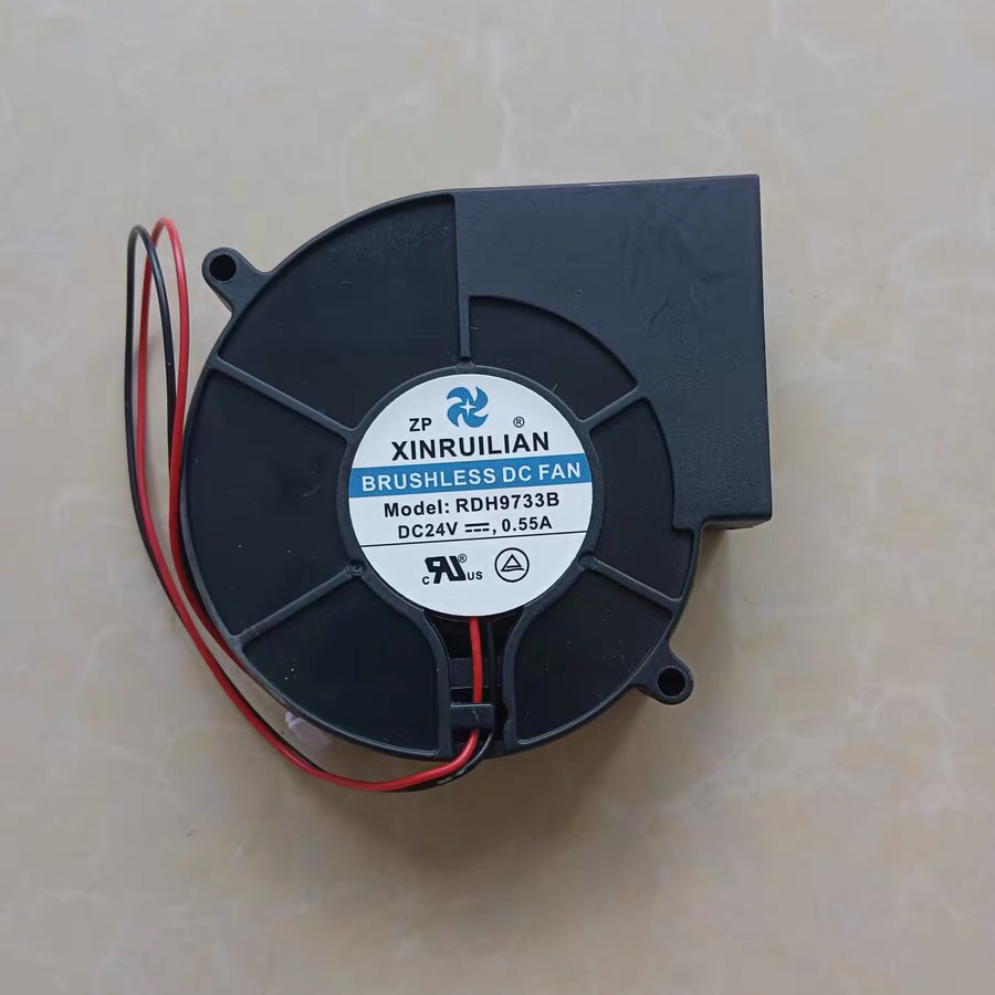 XINRUILIAN RDH9733B 24V 0.55A 9CM 9733 涡轮鼓风机 散热风扇
