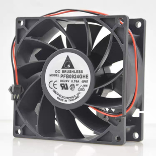 ABB变频器ACS510/550台达9238散热风机风扇 24V 0.76A PFB0924GHE