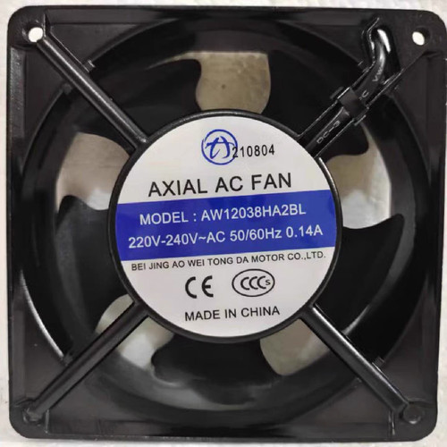 全新AOWEI AW12038/20060HA2BL AC220V机柜散热12cm/20cm散热风扇