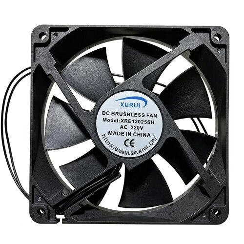 XURUI全新MODEL XRE12025SH AC220V伏12cm冰箱冷藏展示柜排气风扇