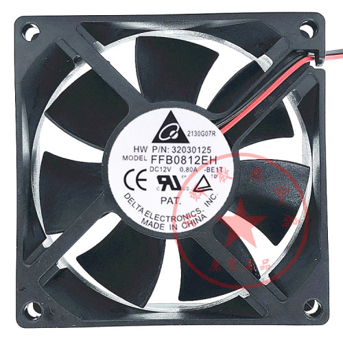 全新原装台达 FFB0812EH 12V 0.80A 8CM 8025 大风量机箱散热风扇