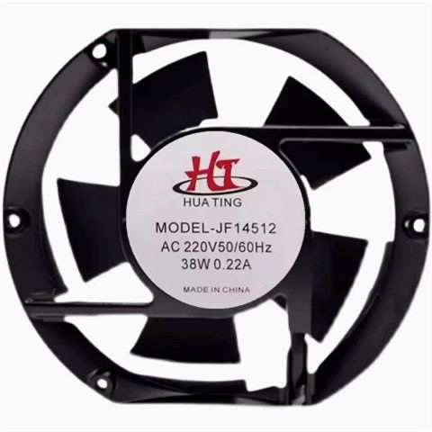 JF14512散热风机轴流17251 AC220V 38W 0.22A 17厘米铝框散热风扇