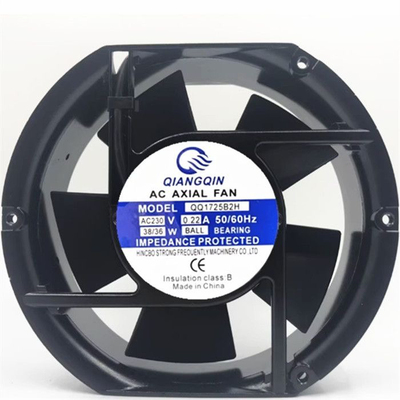 QQ1725B2H 全新QIANGQIN 230V 38W 0.22A 17251铝框 轴流散热风机